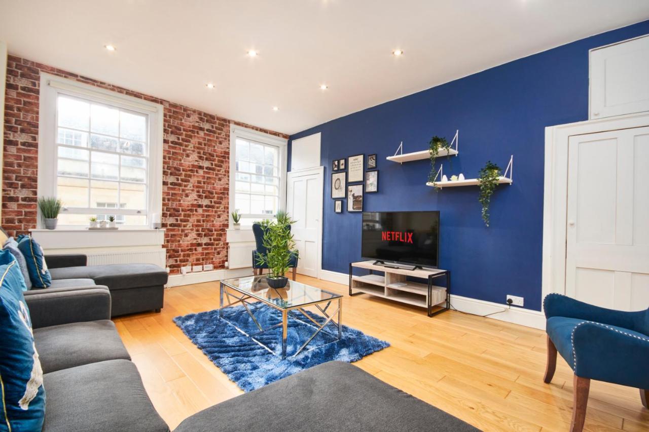 The Stunning Duplex Gem In The Heart Of Bath Lägenhet Exteriör bild